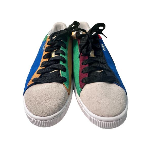 Brand New PUMA Suede Classix Multi Color Suede Sneakers 381773-03 Mens US Sz 11 - Picture 1 of 12